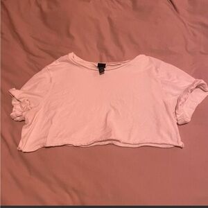 Wild Fable Light Pink Crop Top